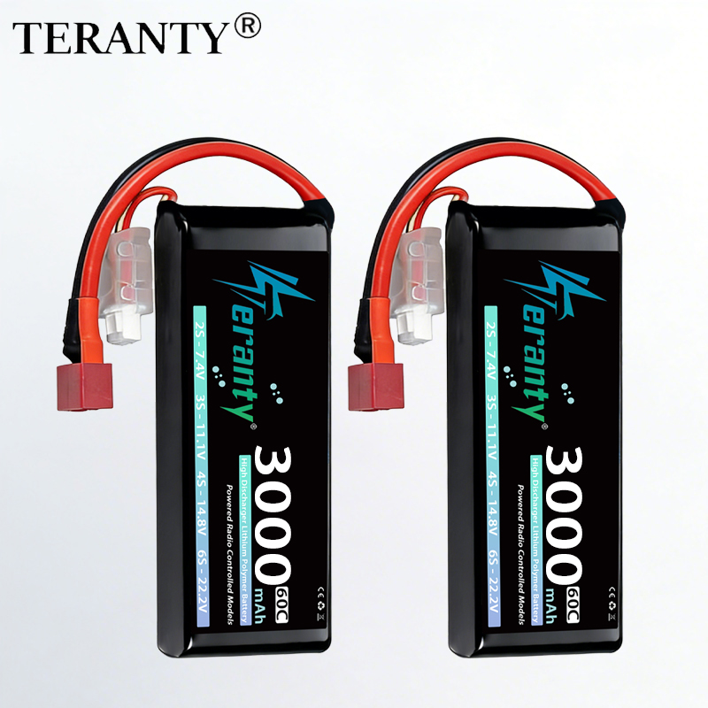 Rc Hobby Rc - TERANTY 2S 3000mAh Lipo-Akku 7,4V 60C