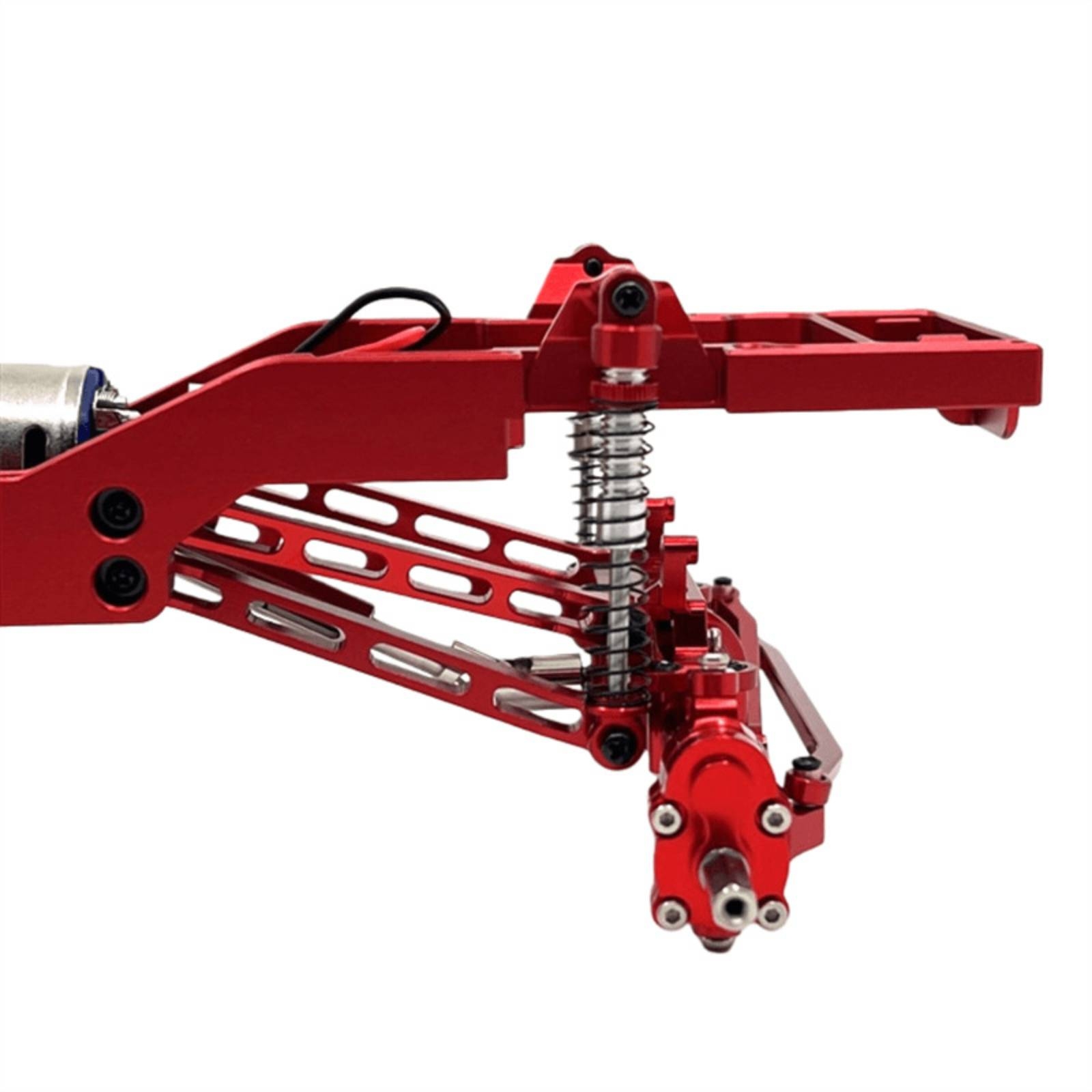 Rc Hobby Grade Cars - Metall RC-Chassis-Rahmen, Fertig Montiert, Portalachsen-Chassis, RC-Auto-Rahmenset,