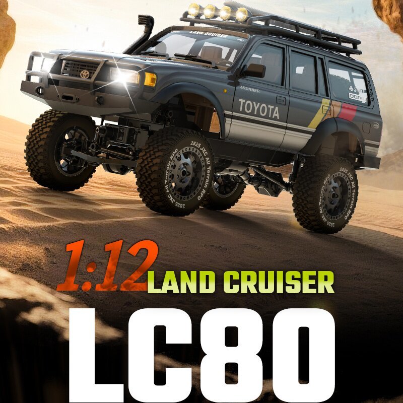 Rc Hobby Grade Cars - Toyota Autorisierter LC80 RC Crawler Allradantrieb