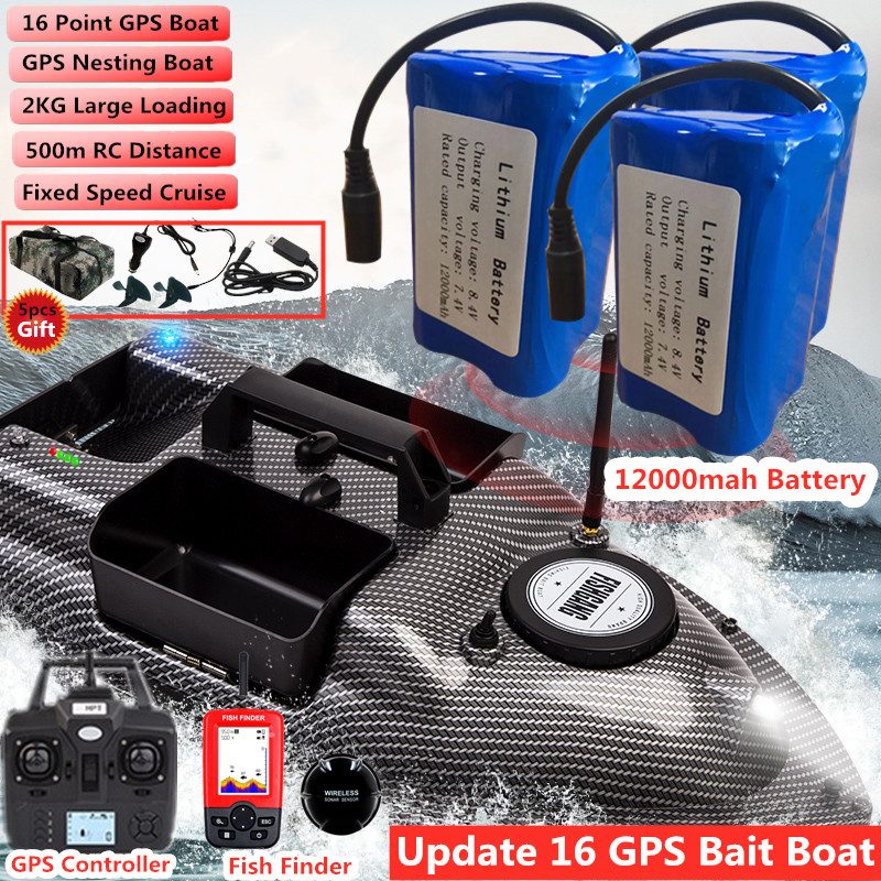 Rc Hobby Grade Boat - 16 Punkt GPS Dual Position Fixed