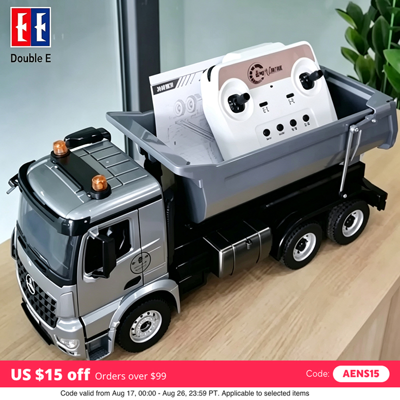 Rc Excavator Hydraulic - DoubleE 1:20 6-Kanal RC-Auto Ferngesteuerter LKW