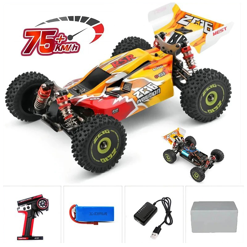 Rc Hobby Grade Cars - 144010 WLtoys 1:14 RC Rennwagen 60