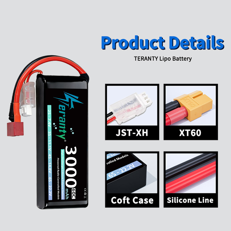 TERANTY 2S 3000mAh Lipo-Akku 7 – Rc Hobby Rc Bewertung und Preis