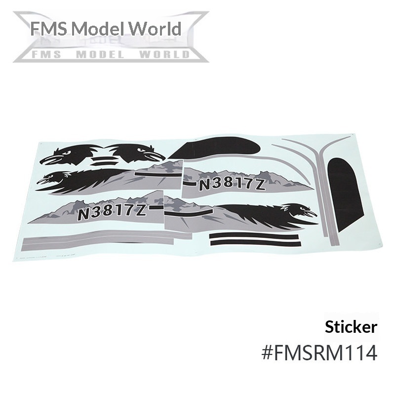 FMS RC-Flugzeug-Aufkleber für  – Rc Hobby Rc Bewertung und Preis