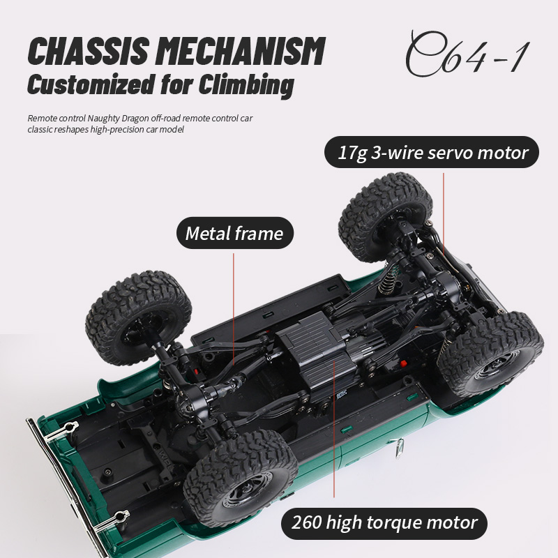 Volle Skala WPL C64 4WD Klette – Rc Hobby Grade Cars Bewertung und Preis