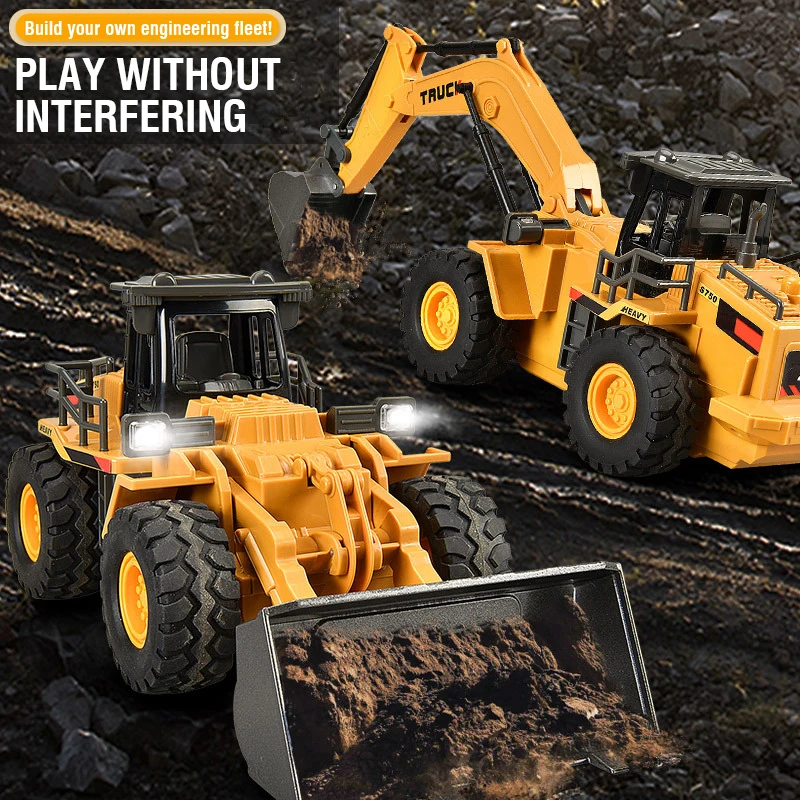 RC Legierungs-Bagger 2,4G 9CH  – Rc Excavator Hydraulic Bewertung und Preis