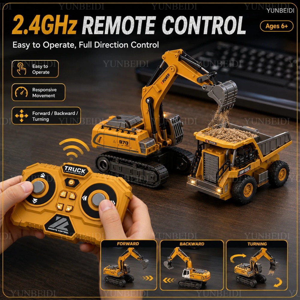 Ferngesteuertes Mini-Legierung – Rc Excavator Hydraulic Bewertung und Preis